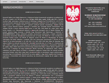 Tablet Screenshot of komornik.goleniow.pl
