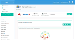 Desktop Screenshot of bip.zspkliniska.goleniow.pl