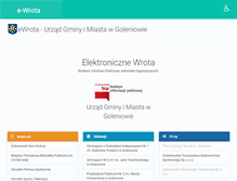 Tablet Screenshot of e-wrota.goleniow.pl