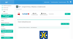 Desktop Screenshot of bip.goleniow.pl